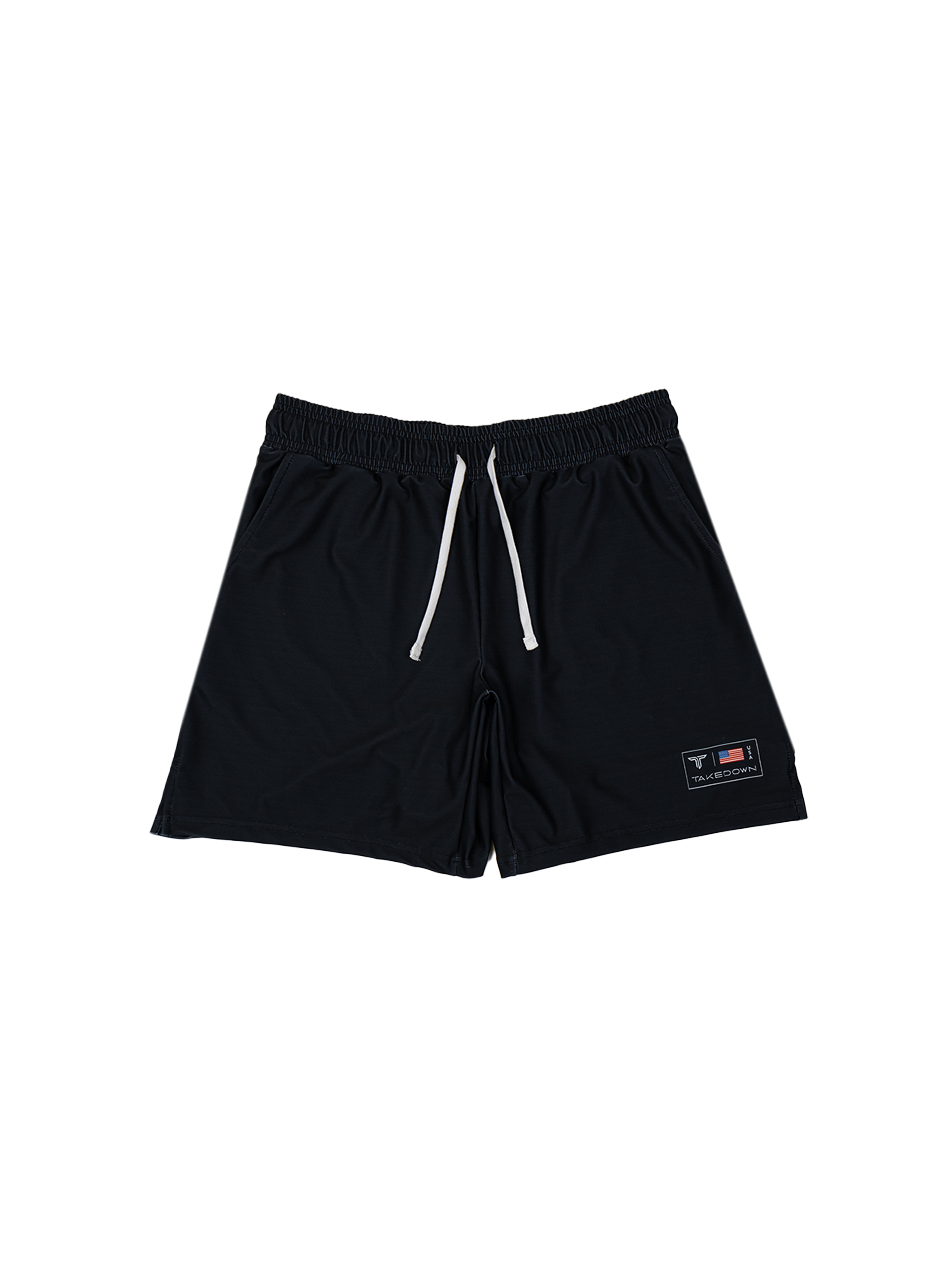 Raven Black Core Gym Shorts (5